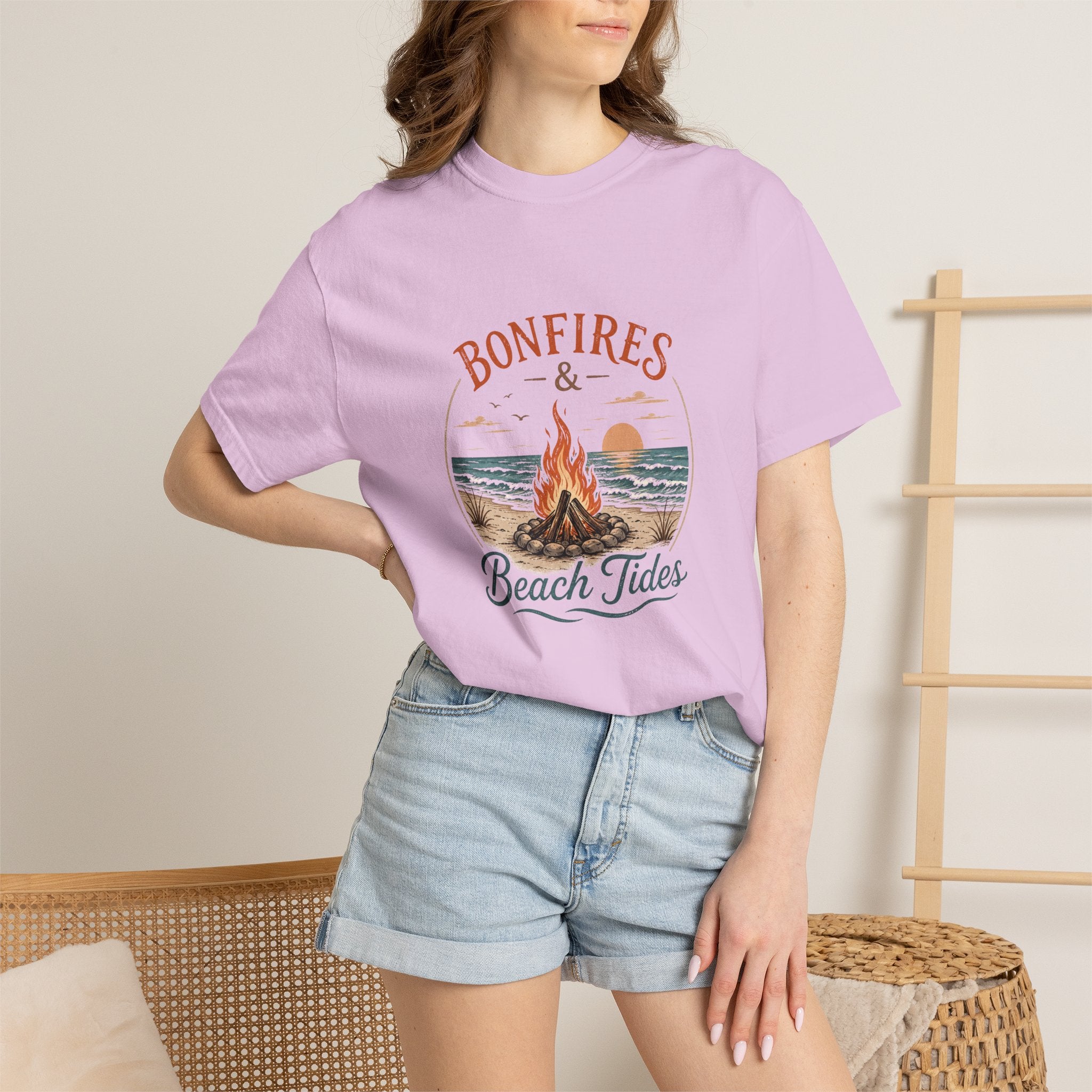 Bonfires & Beach Tides – Comfort Colors® Tee