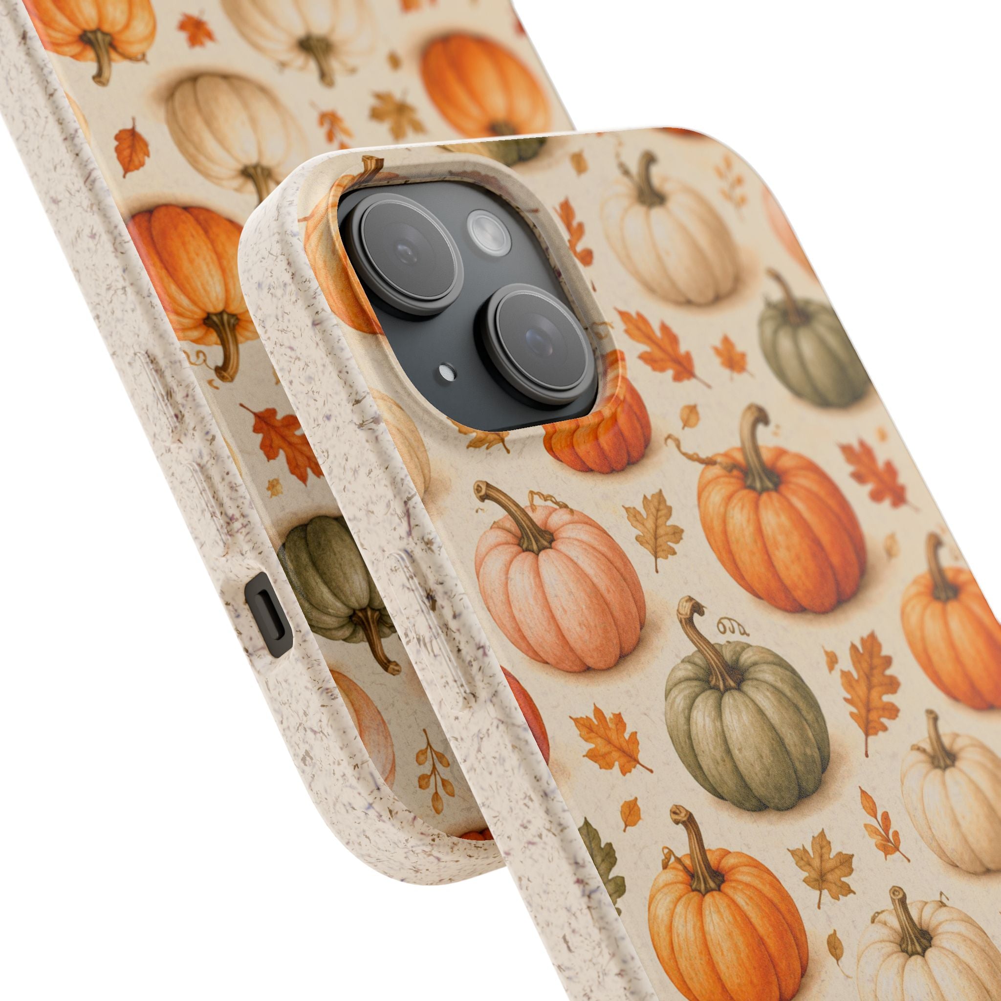 Cabana Pumpkin Patch -Eco-Friendly Biodegradable Phone Case