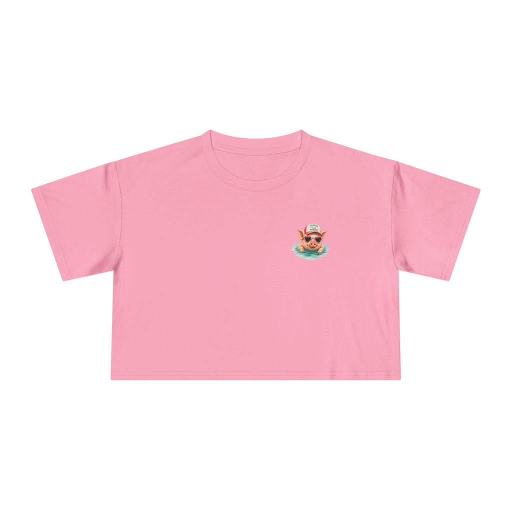Bahamas Pig Swim Club – Crop Tee