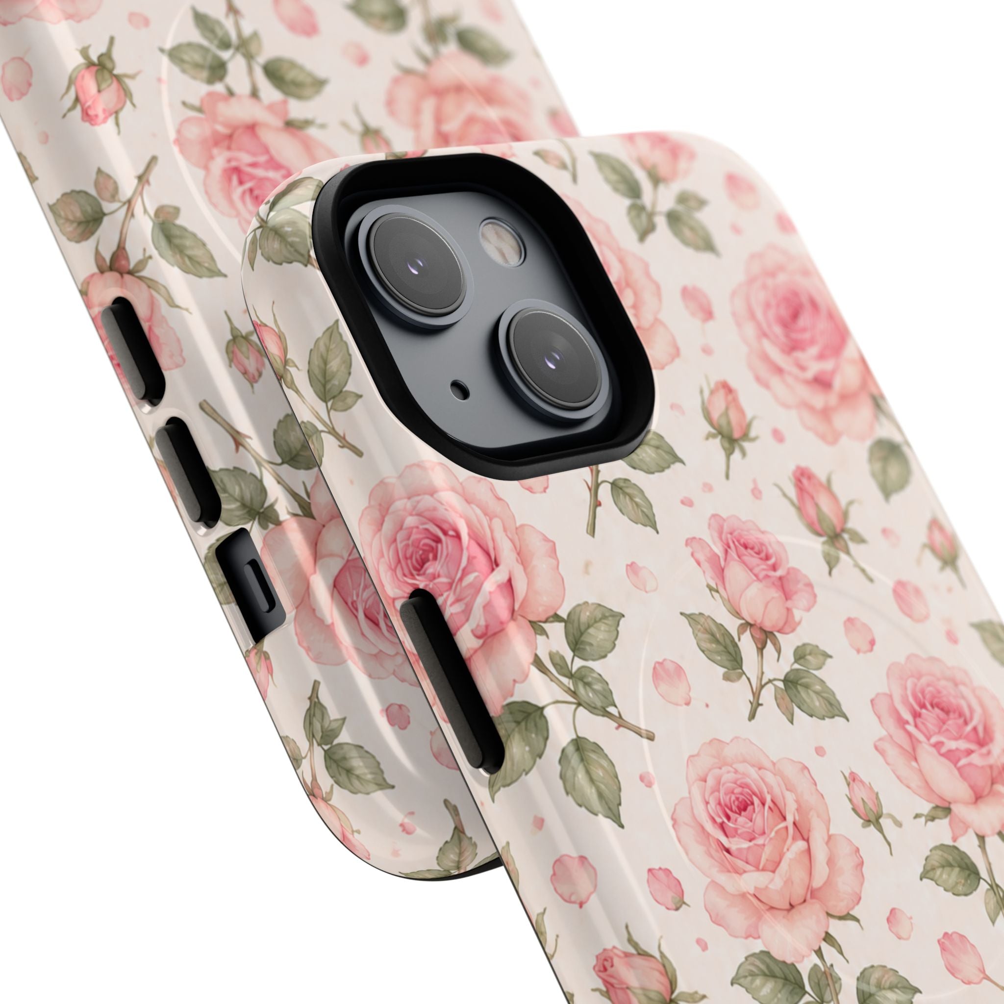 Pink Petals & Paradise- Tough Magnetic Phone Case