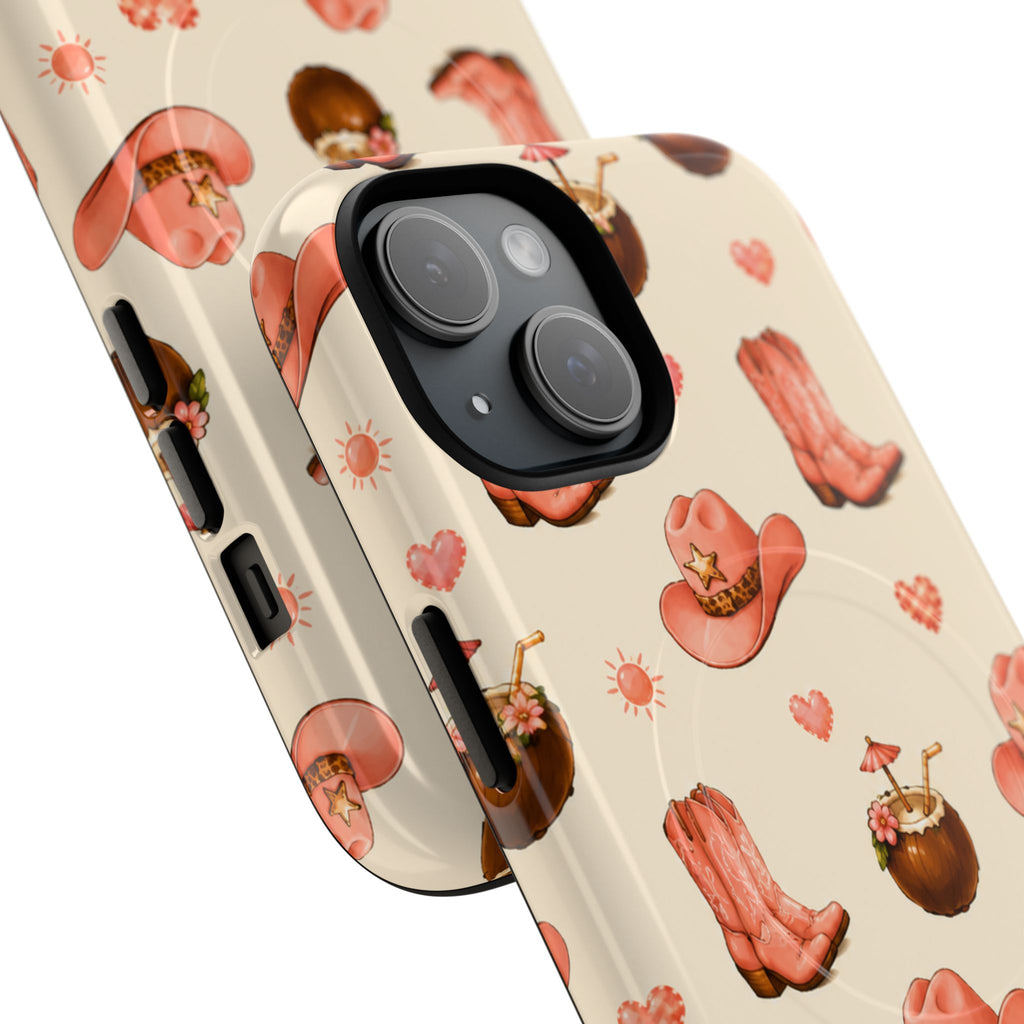 Boots in the Cabana- Tough Magnetic Phone Case