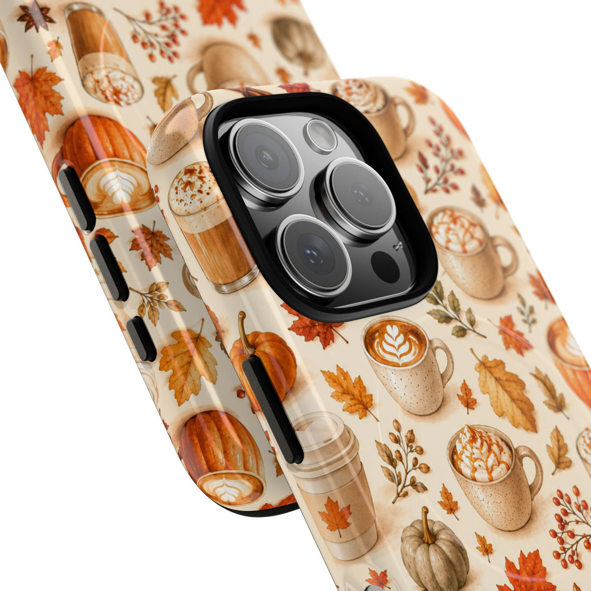 Fall in Love Latte-Tough Magnetic Phone Case