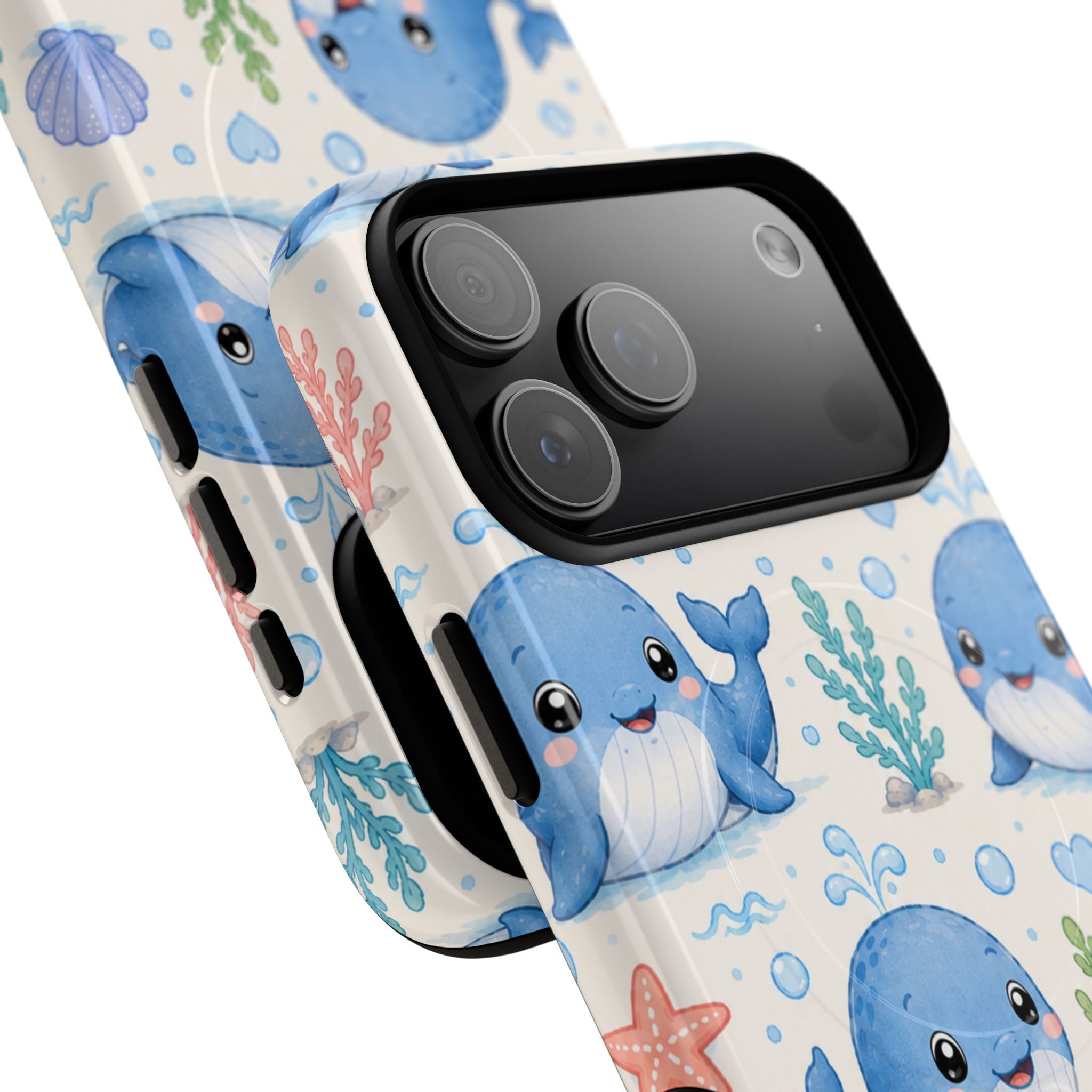 Whale Watching from the Cabana- Tough Magnetic Phone Case