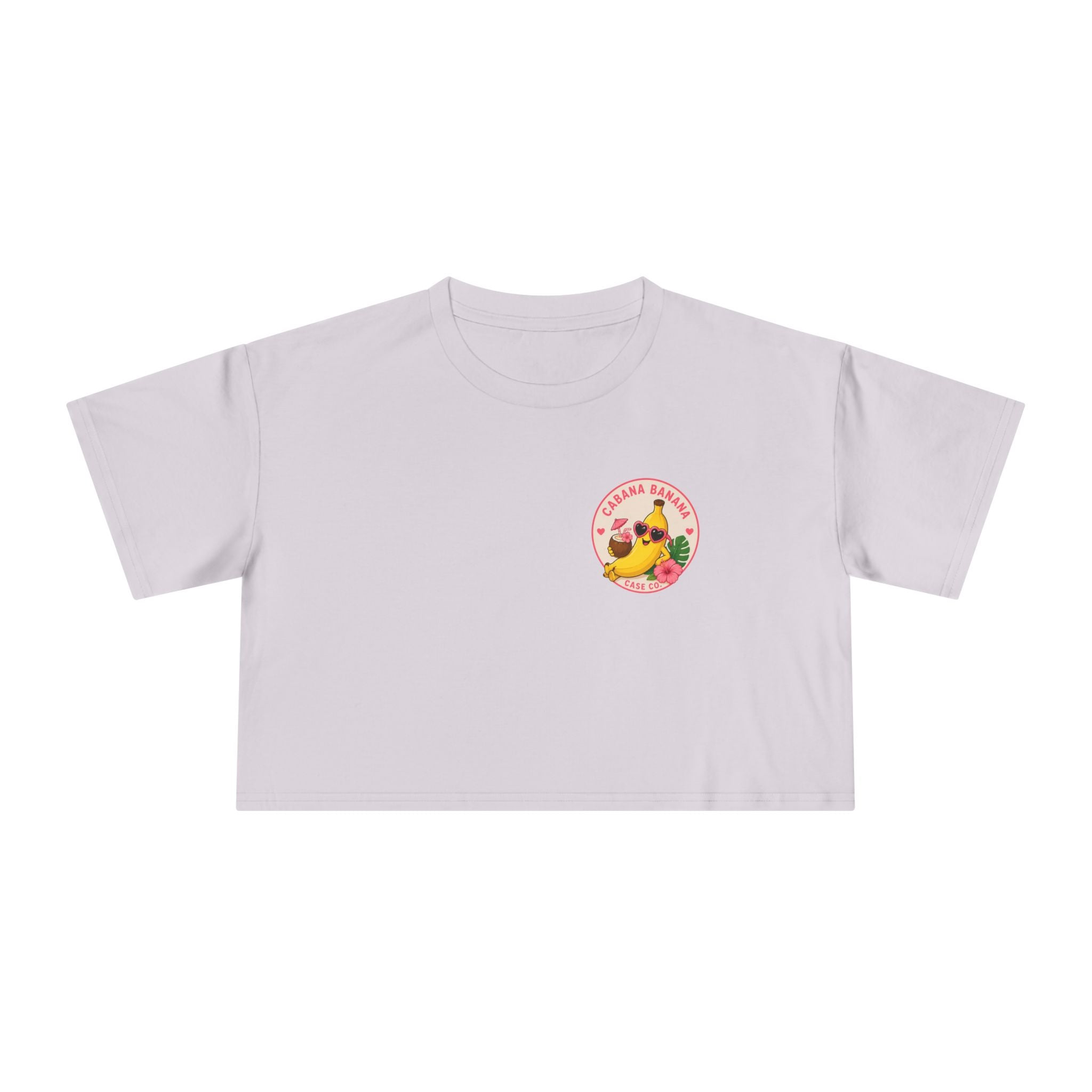 Cabana Banana- Crop Tee