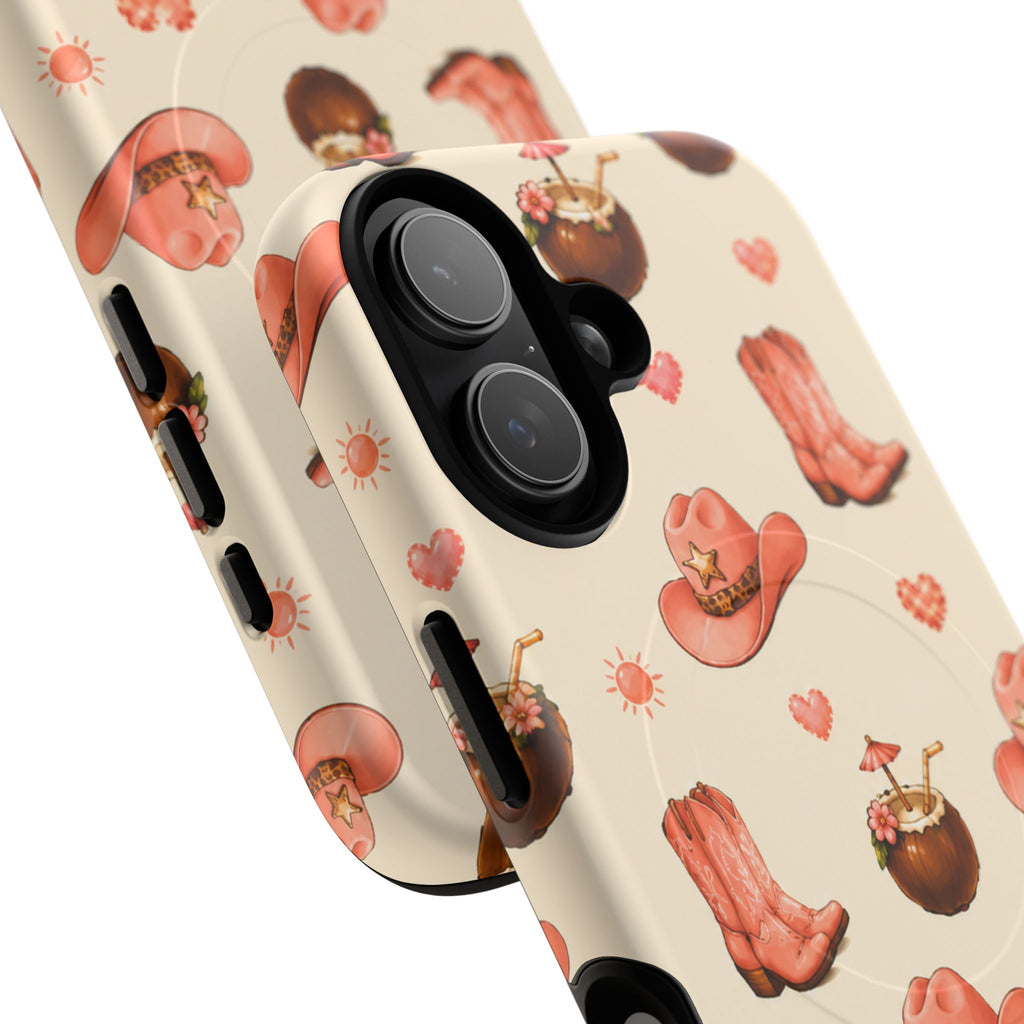 Boots in the Cabana- Tough Magnetic Phone Case