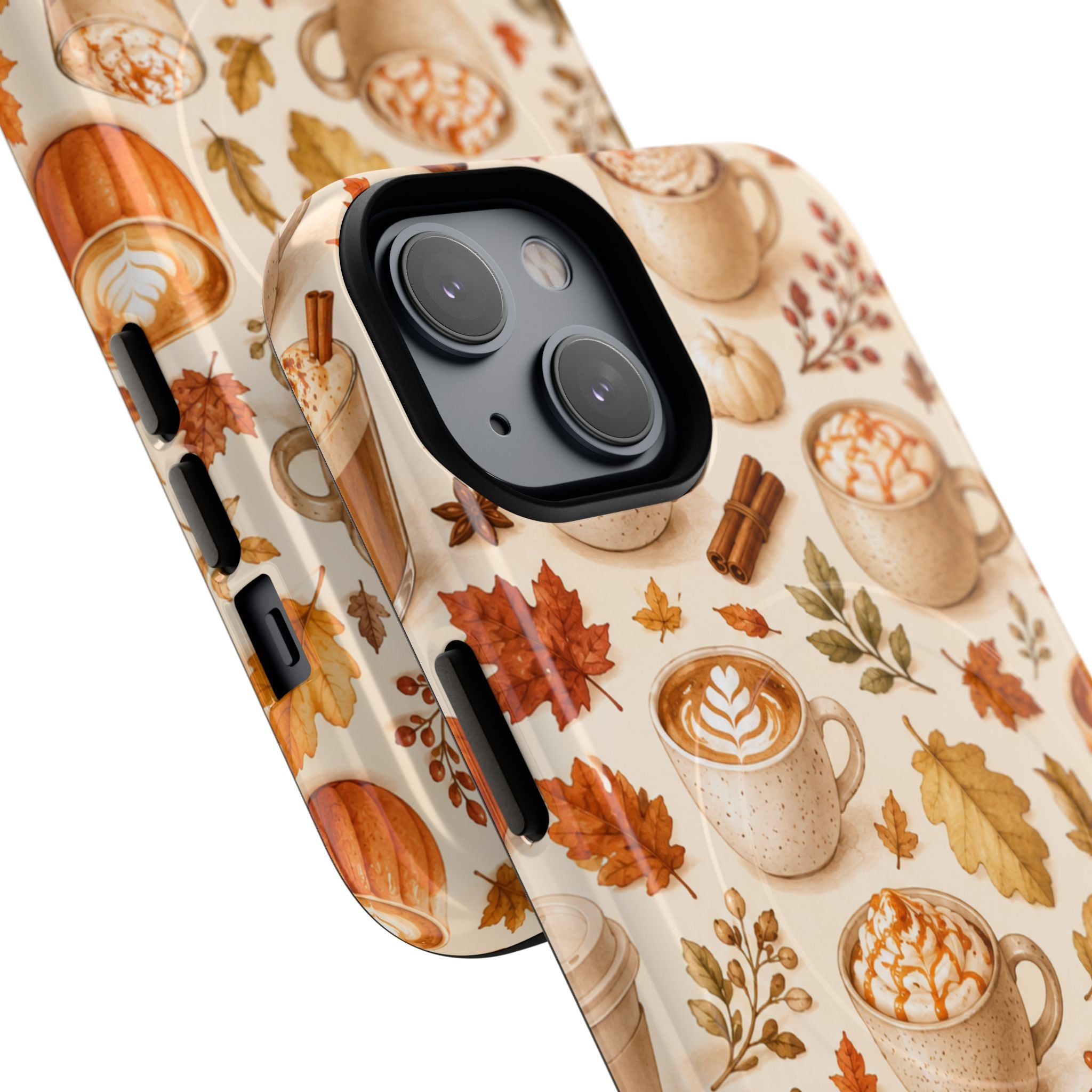 Fall in Love Latte-Tough Magnetic Phone Case