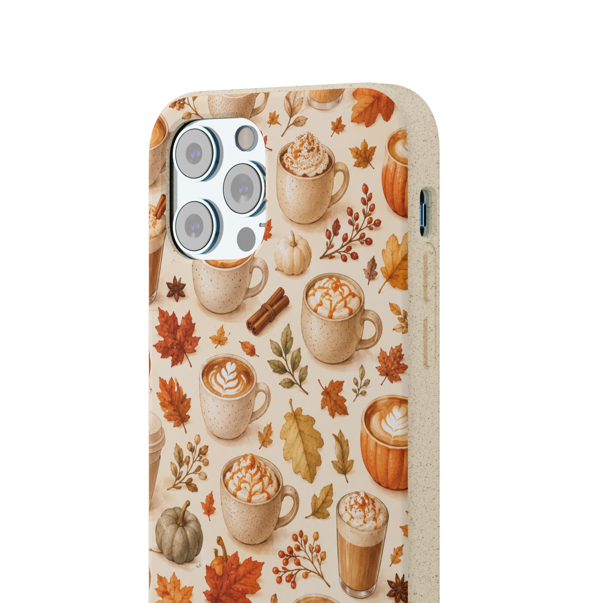 Fall in Love Latte- Eco-Friendly Biodegradable Phone Case
