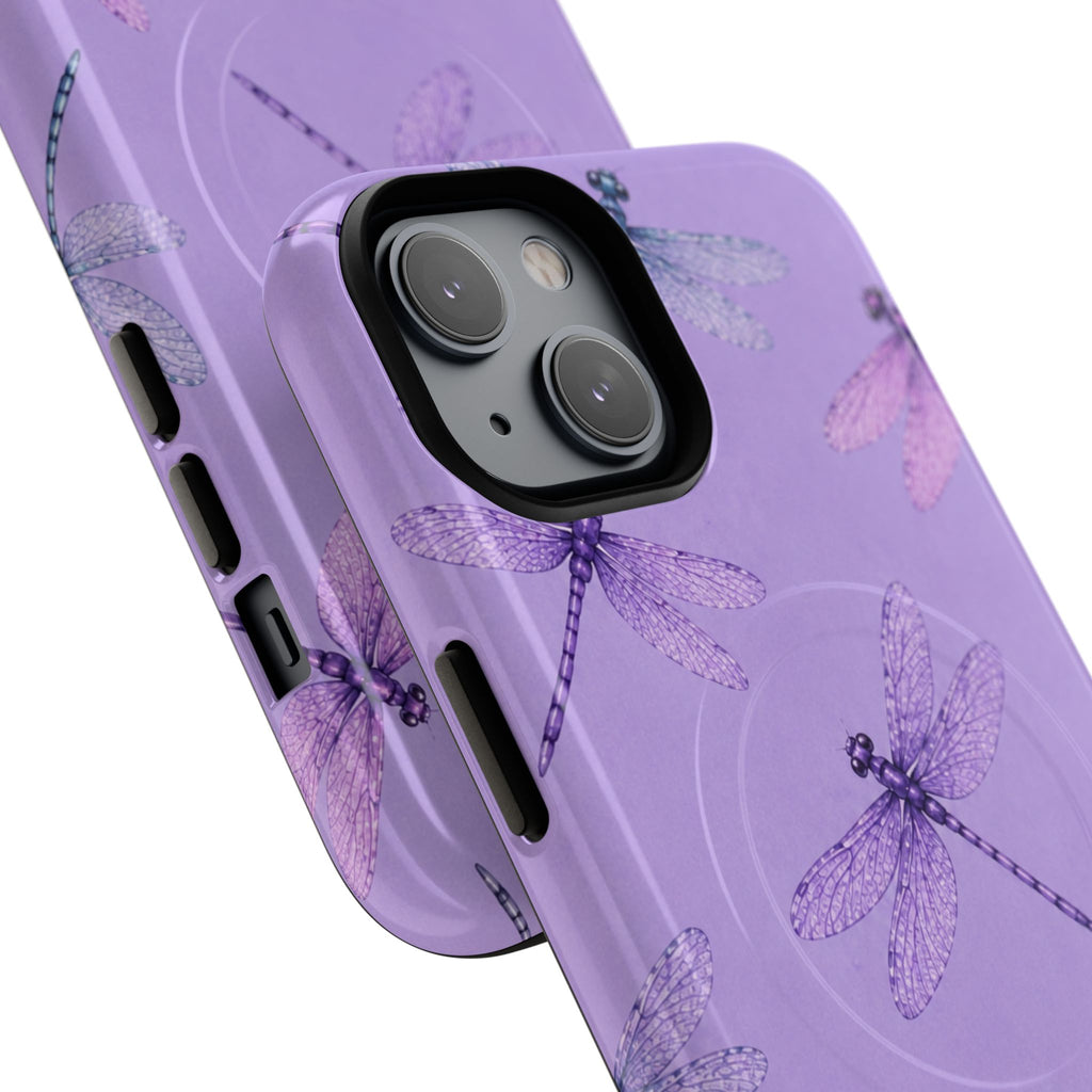 Lavender Dragonfly Dreams – Tough Magnetic Phone Case
