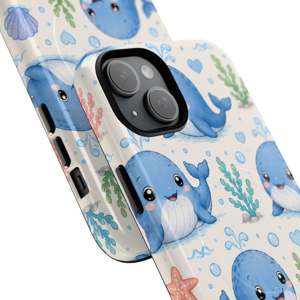 Whale Watching from the Cabana- Tough Magnetic Phone Case