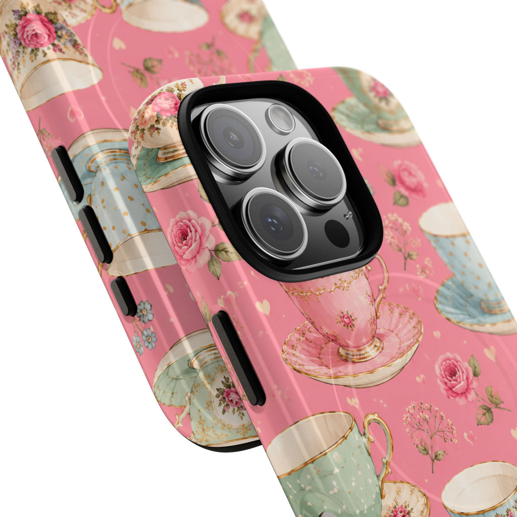 Tea Party in the Cabana- Tough Magnetic Phone Case