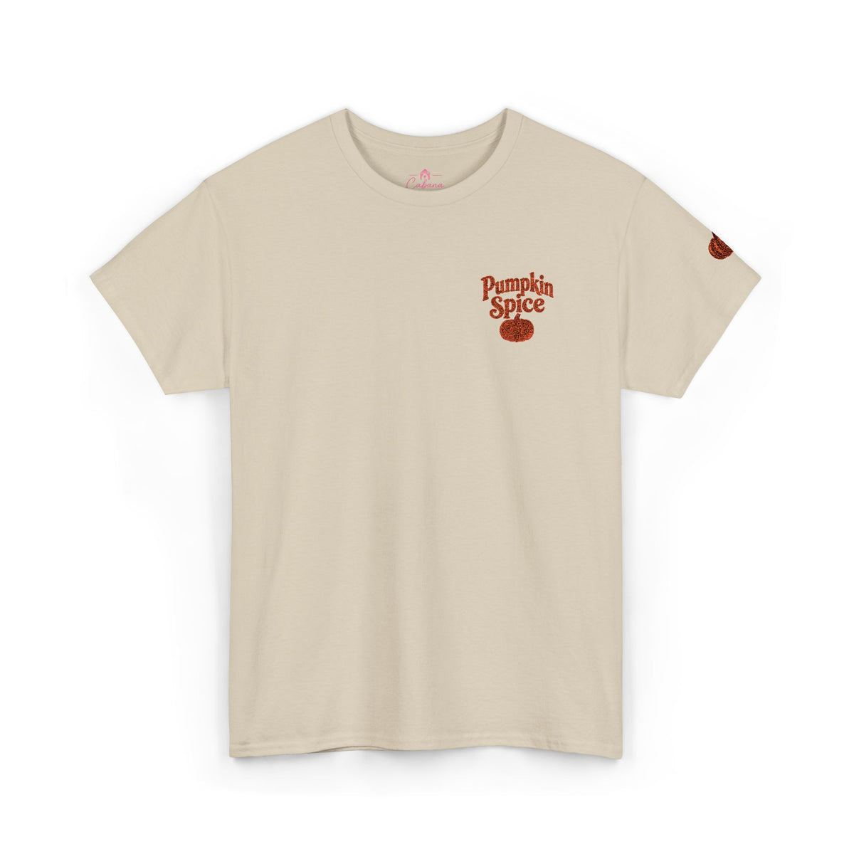 Pumpkin Spice Embroidered T-Shirt