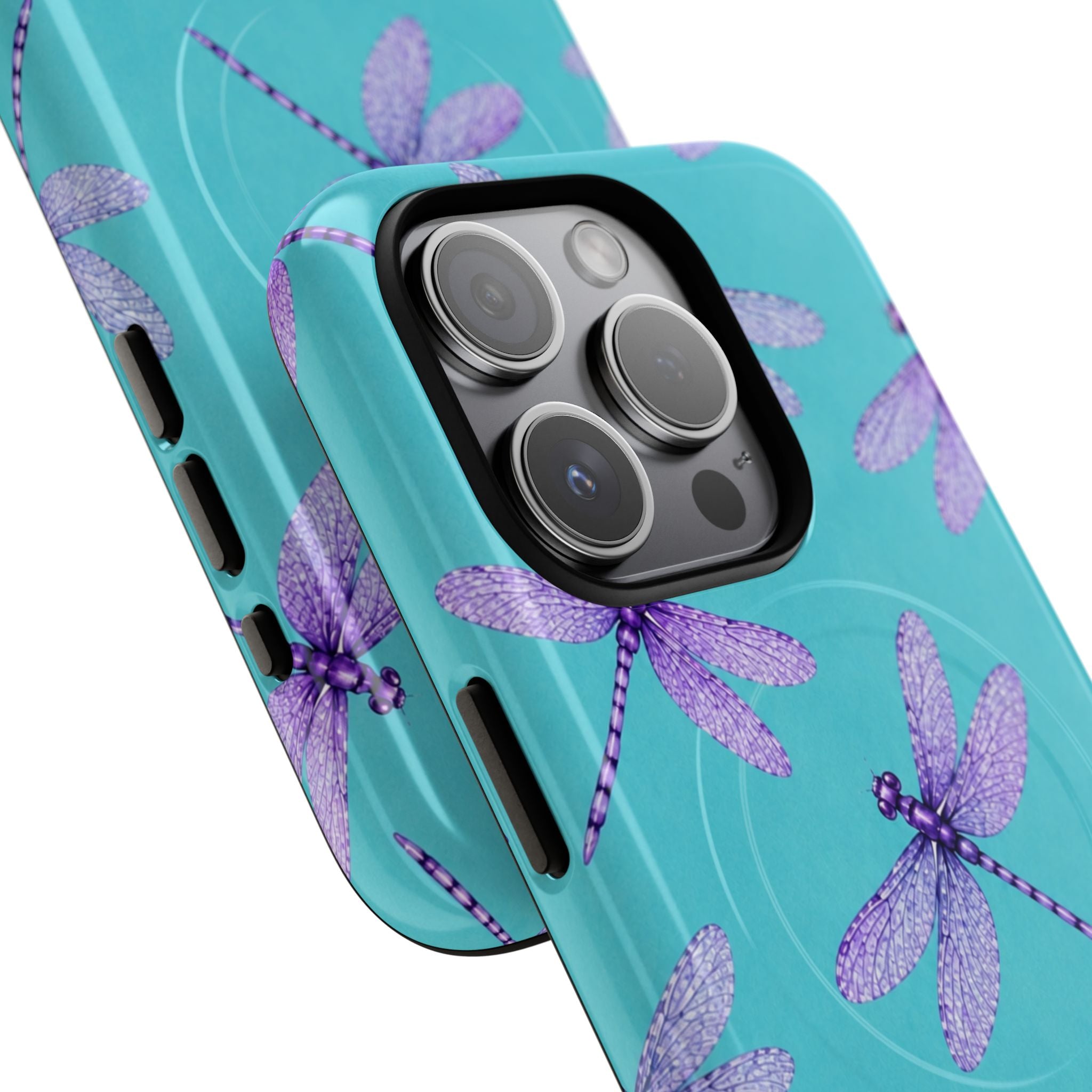 Turquoise Dragonfly Dreams – Tough Magnetic Phone Case
