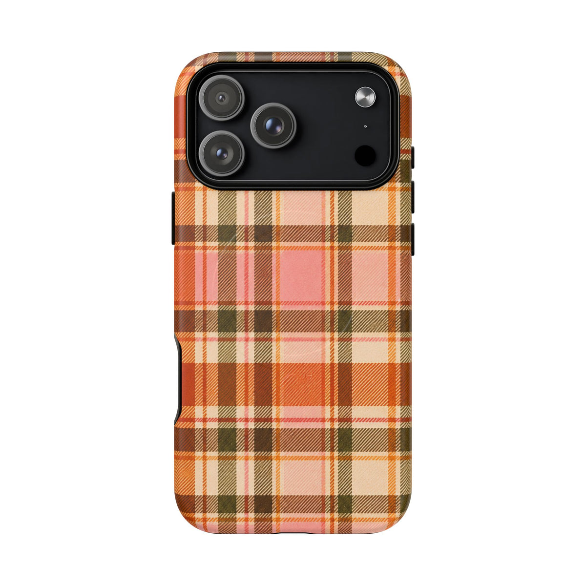 Hello Fall Plaid -Tough Magnetic Phone Case