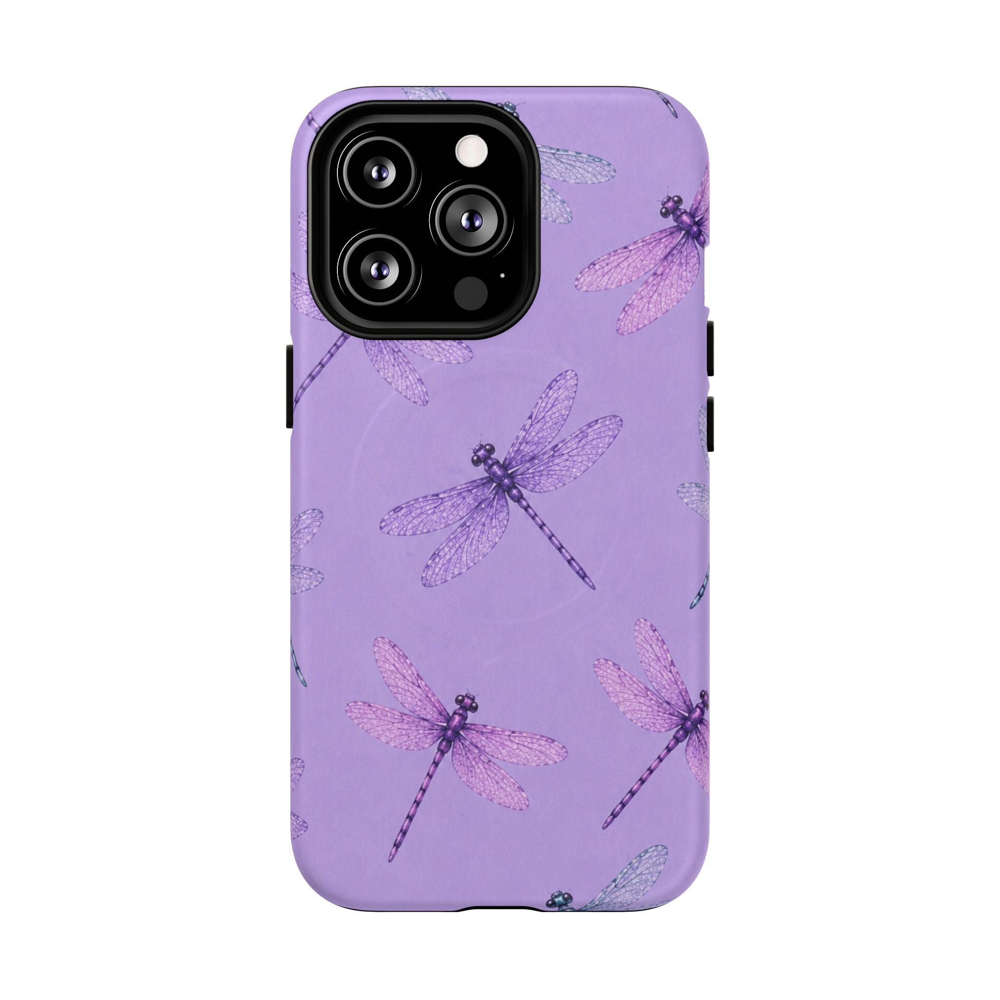 Lavender Dragonfly Dreams – Tough Magnetic Phone Case