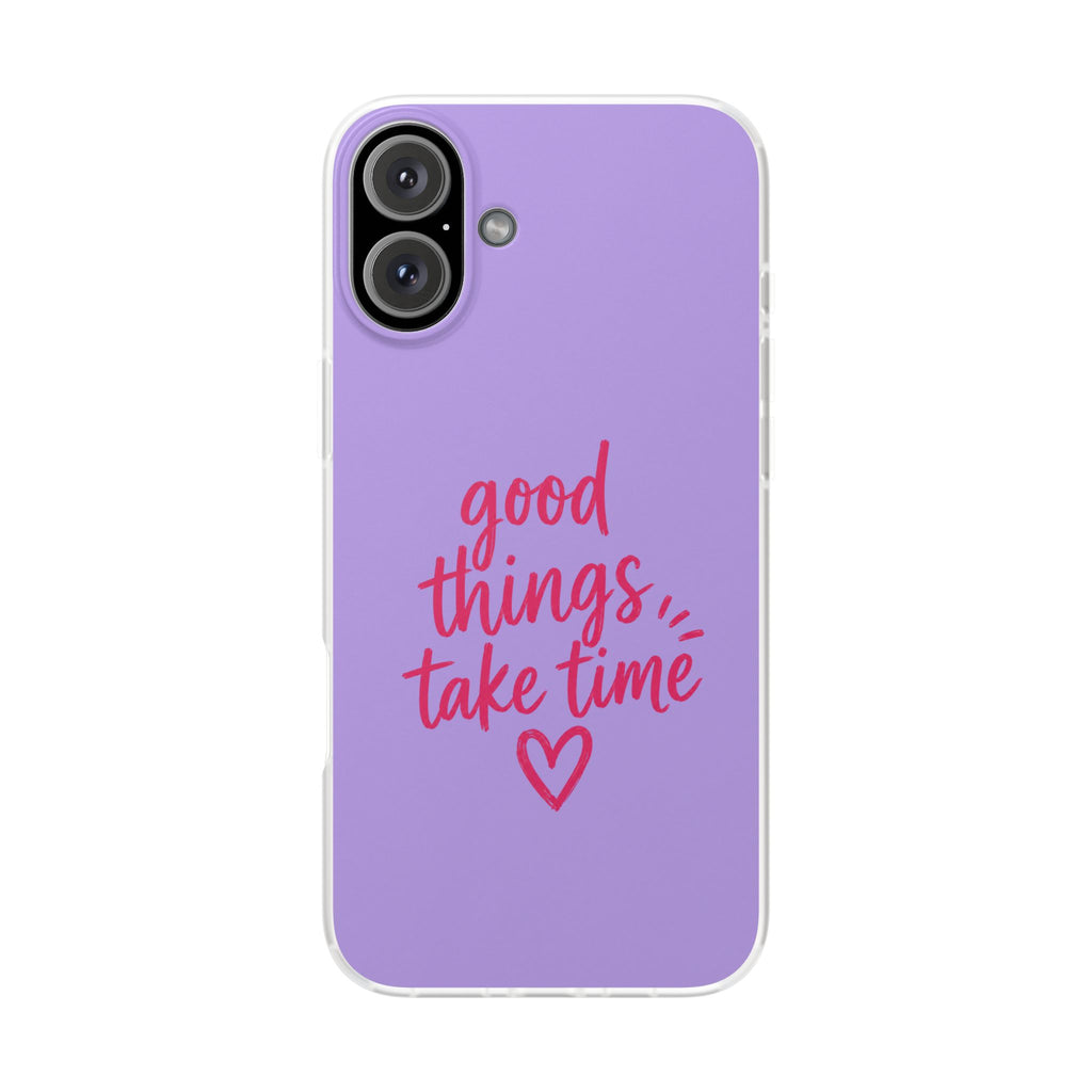 Good Things Take Time in the Cabana – Flexi iPhone & Samsung Phone Case