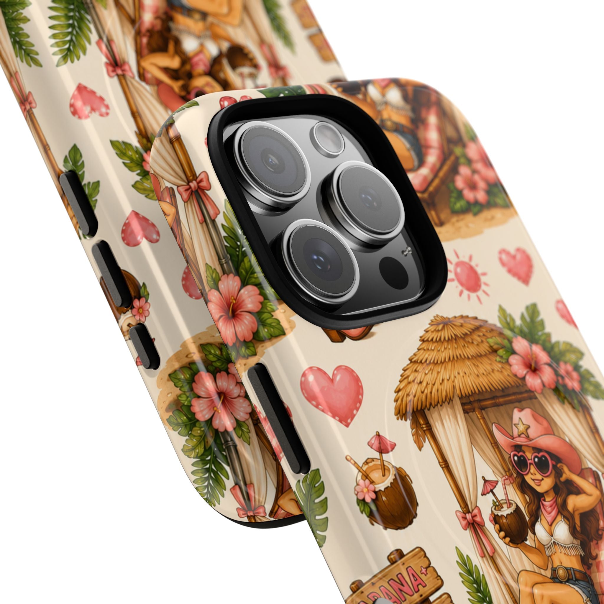 Cabana Cowgirl- Tough Magnetic Phone Case