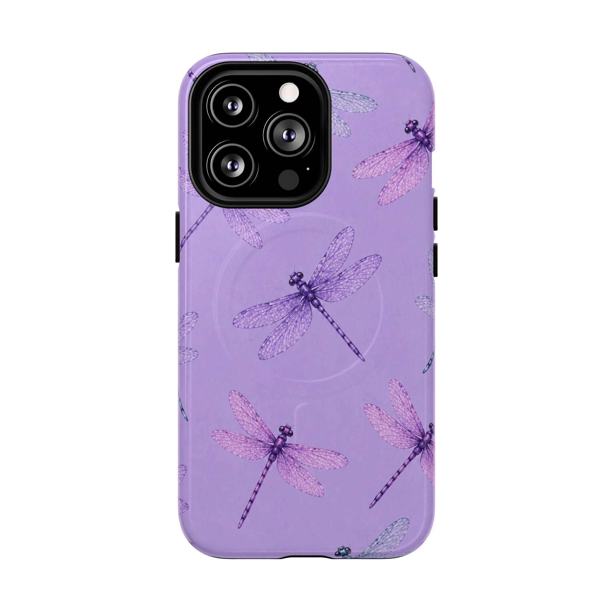 Lavender Dragonfly Dreams – Tough Magnetic Phone Case