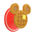 PopSockets MagSafe Phone Grip - Mickey Waffle