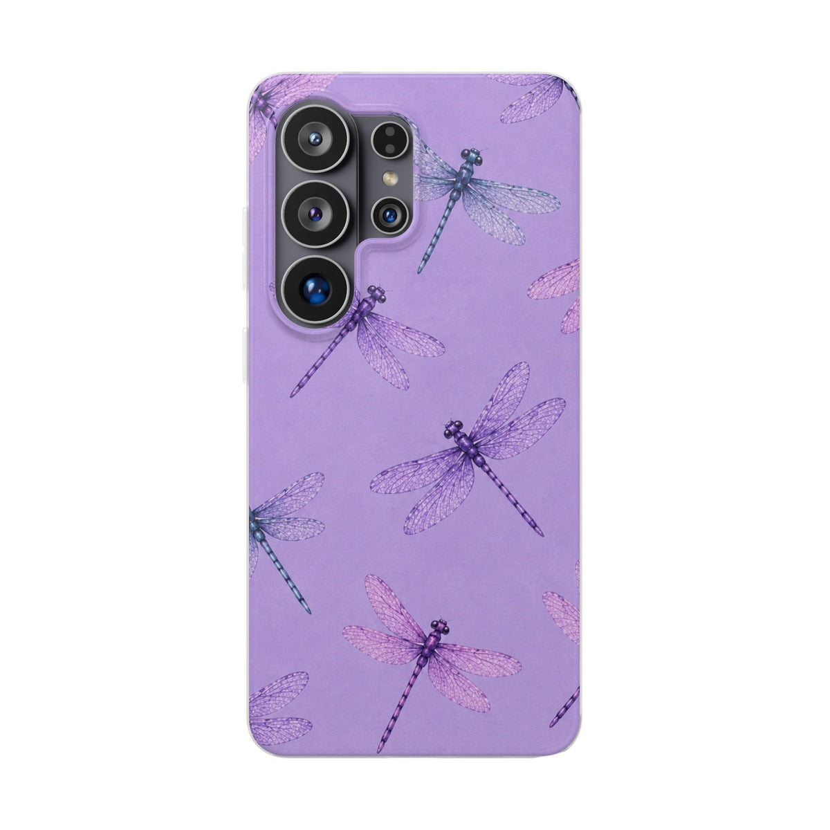 Lavender Dragonfly Dreams-Flexi iPhone & Samsung Phone Case