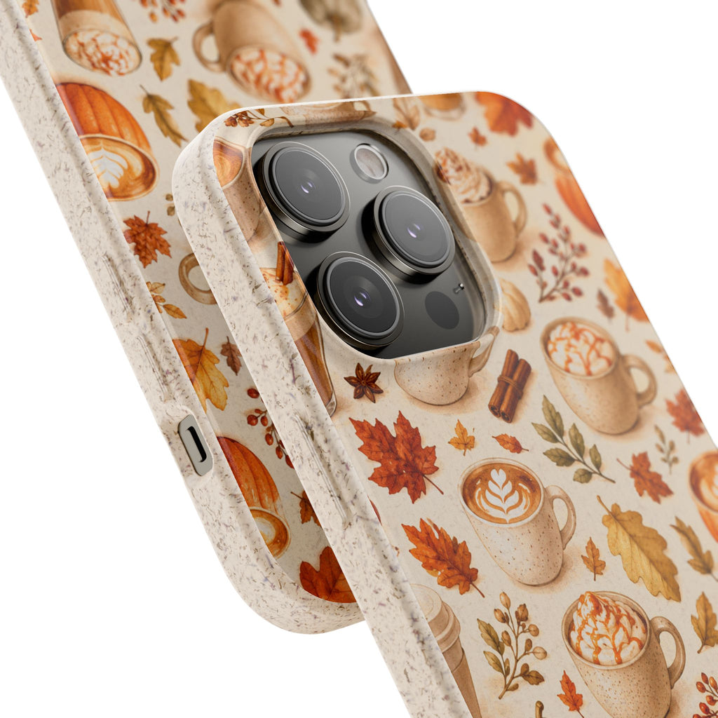 Fall in Love Latte- Eco-Friendly Biodegradable Phone Case