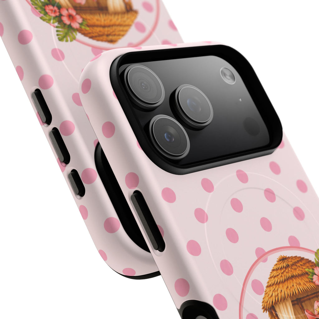 Cabana Cowgirl in Pink-Tough Magnetic Phone Case