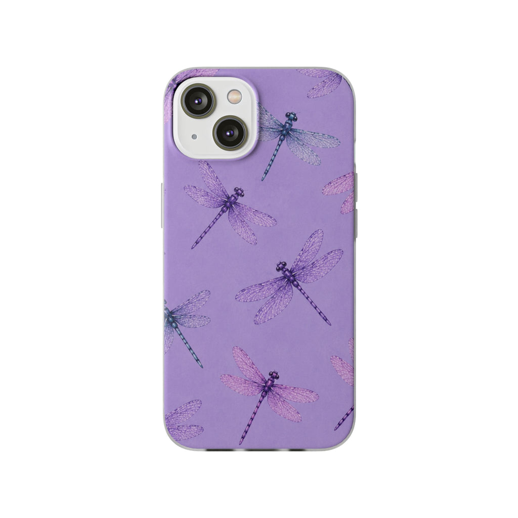 Lavender Dragonfly Dreams-Flexi iPhone & Samsung Phone Case