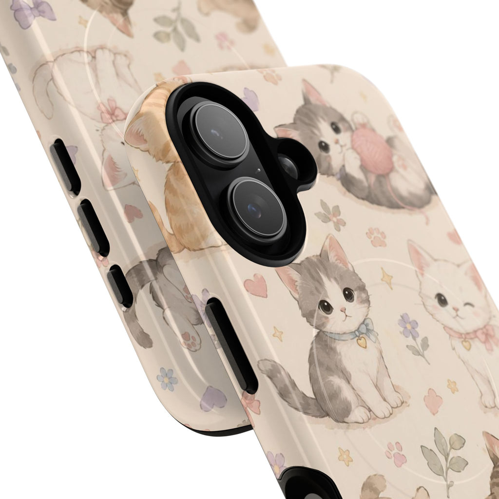 Kitten Cabana Club -Tough Magnetic Phone Case