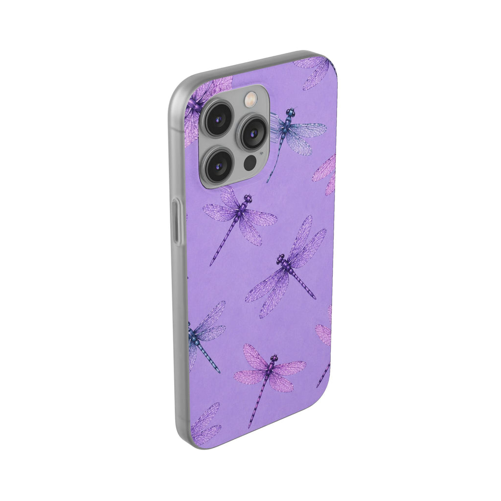 Lavender Dragonfly Dreams-Flexi iPhone & Samsung Phone Case
