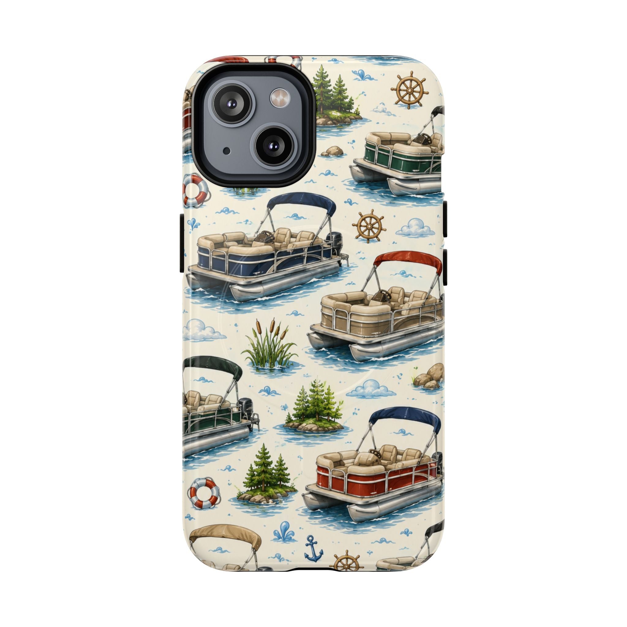 The Pontoon Cabana Club- Tough Magnetic Phone Case