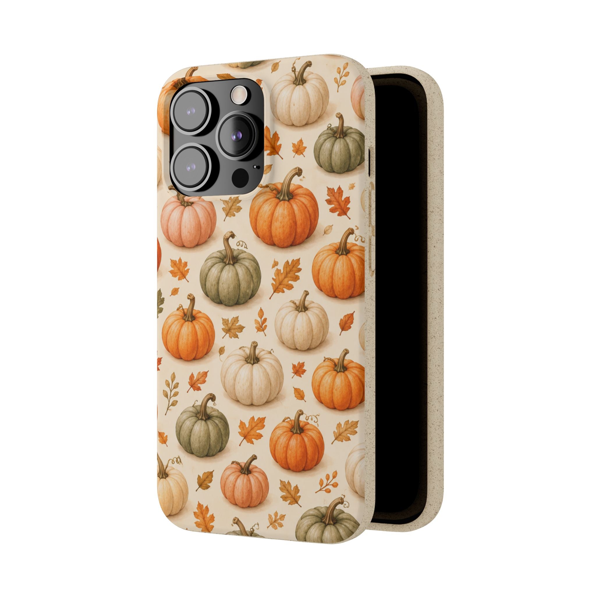 Cabana Pumpkin Patch -Eco-Friendly Biodegradable Phone Case