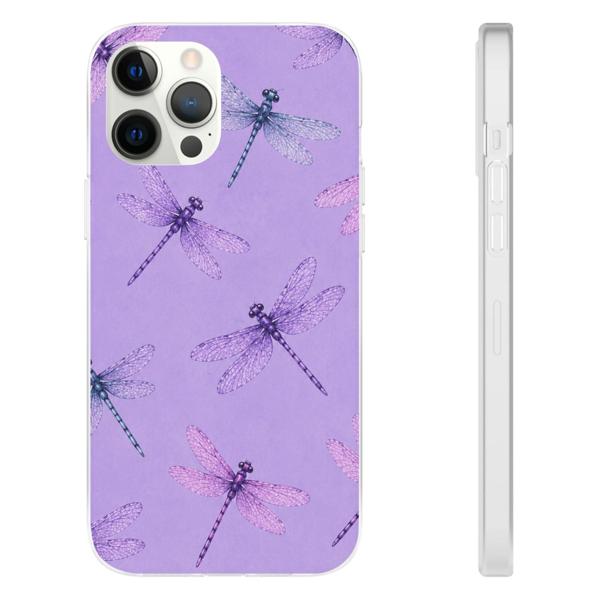 Lavender Dragonfly Dreams-Flexi iPhone & Samsung Phone Case