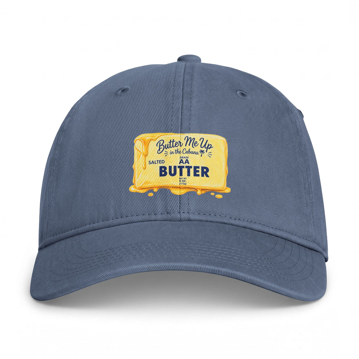 Butter Me Up In The Cabana — Coastal Washed Baseball Hat