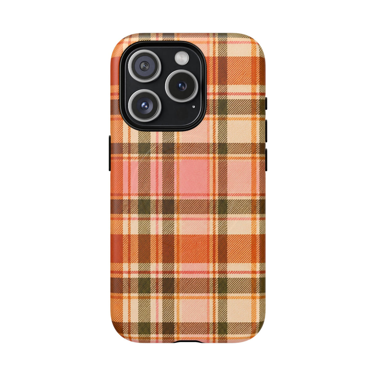 Hello Fall Plaid -Tough Magnetic Phone Case