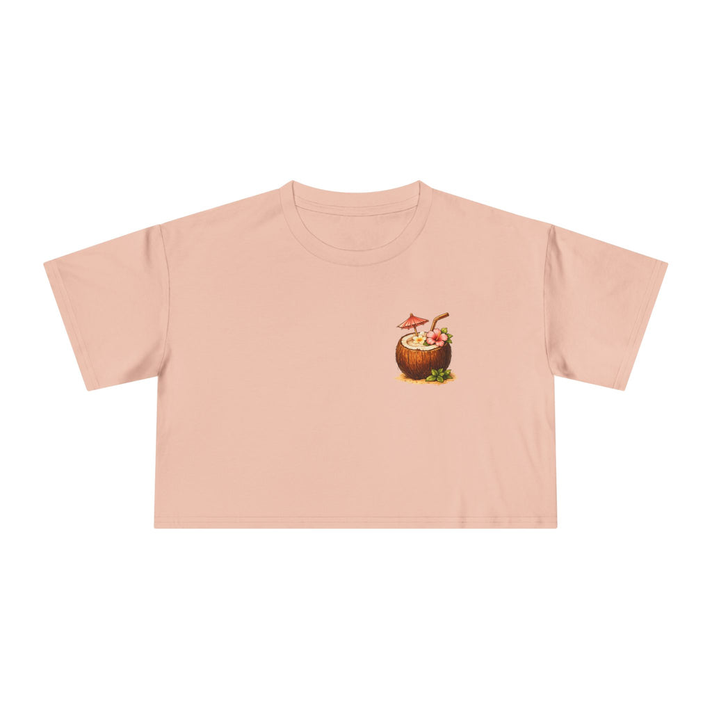 Cabana Cowgirl Crop Tee