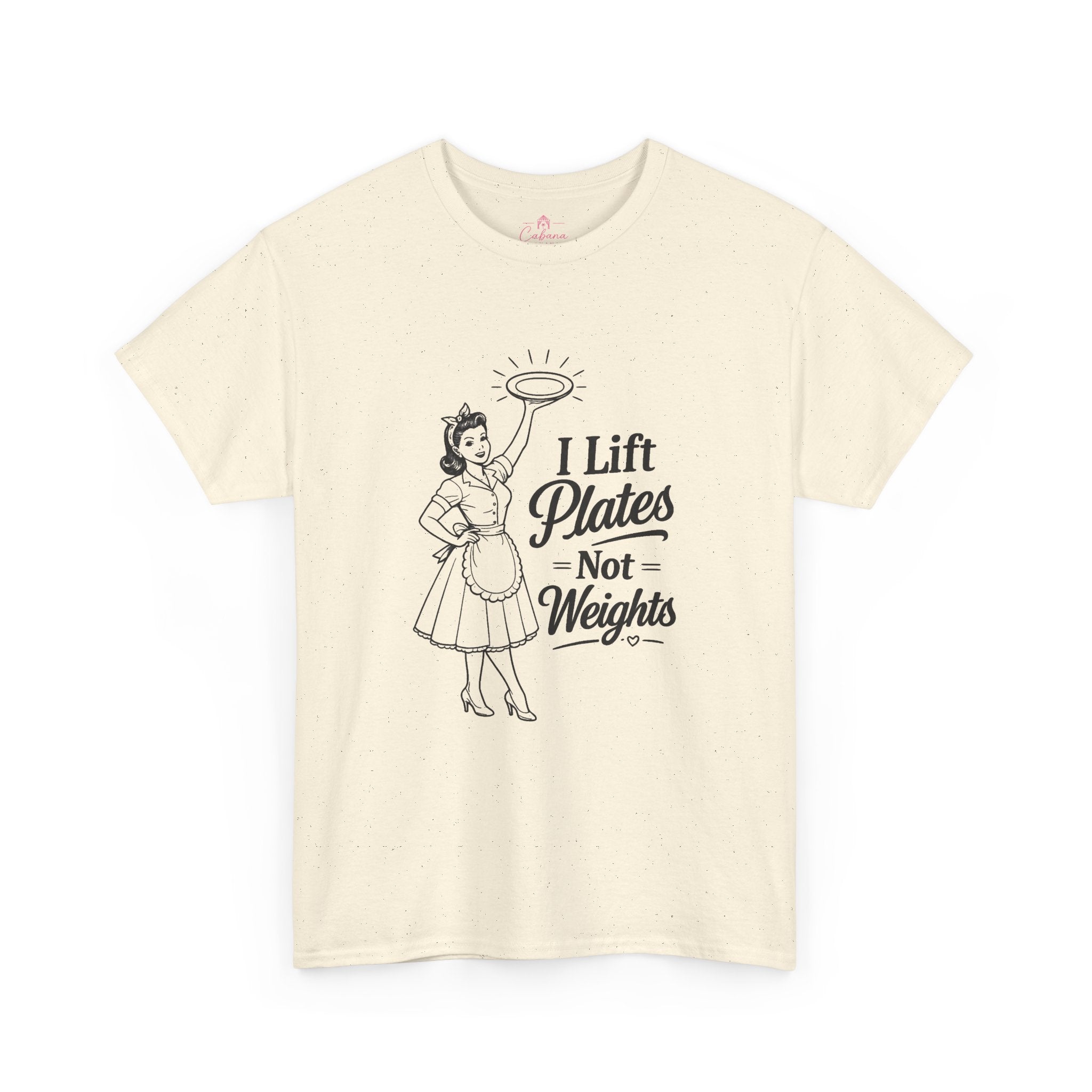 I Lift Plates Not Weights -T‑Shirt