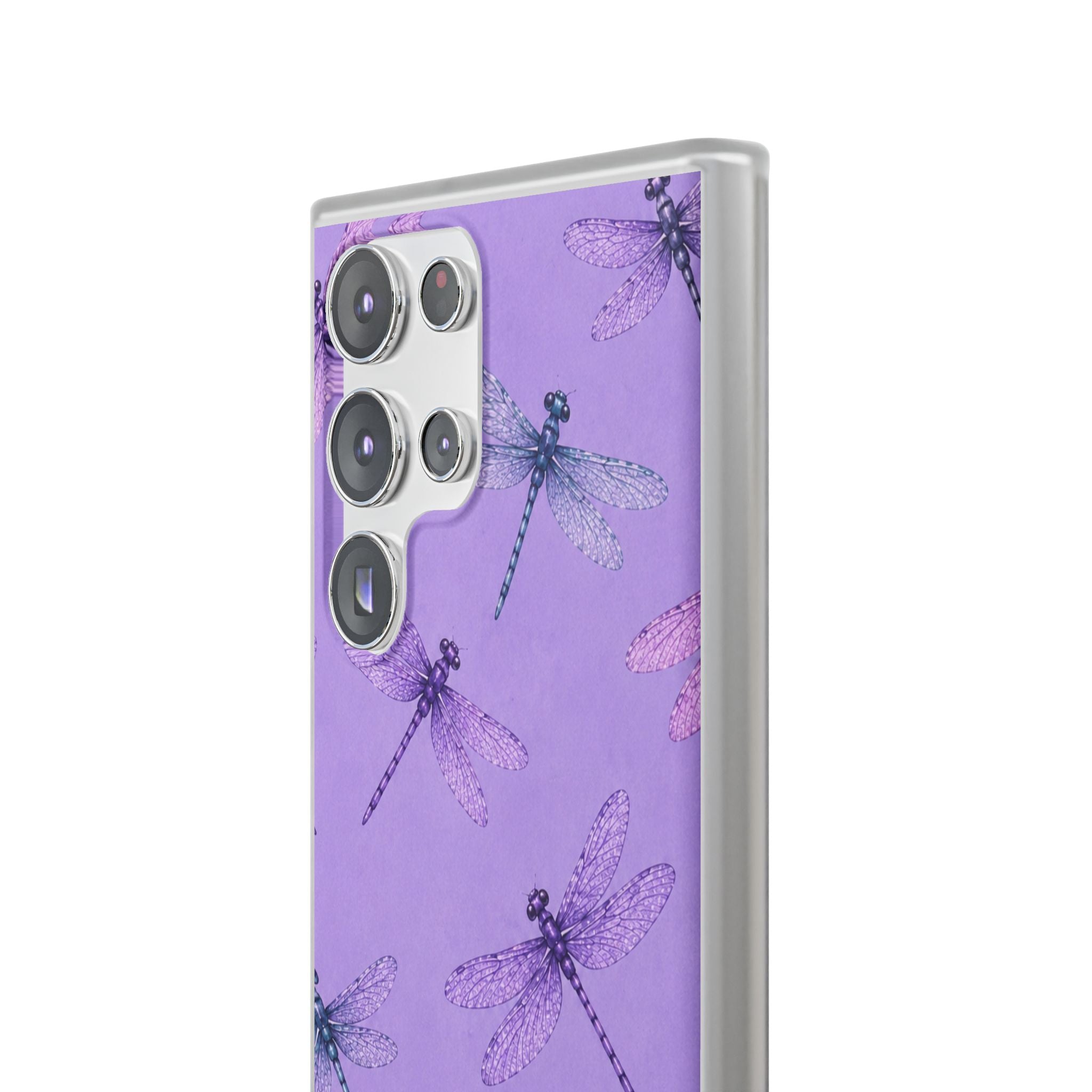 Lavender Dragonfly Dreams-Flexi iPhone & Samsung Phone Case