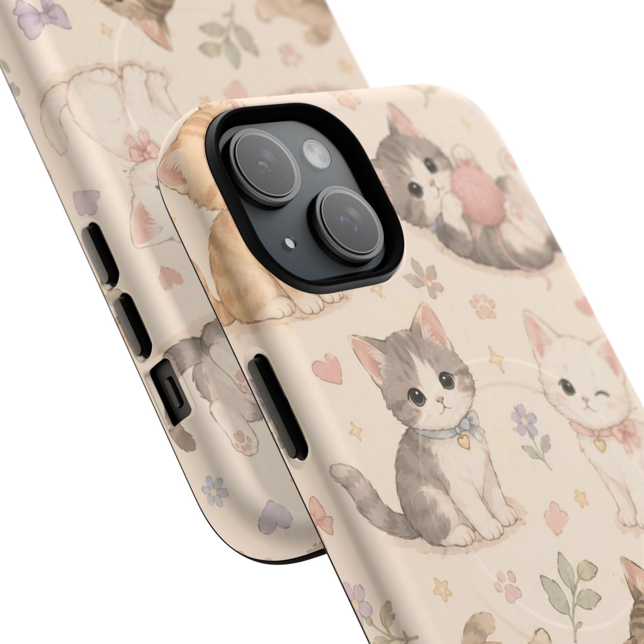Kitten Cabana Club -Tough Magnetic Phone Case