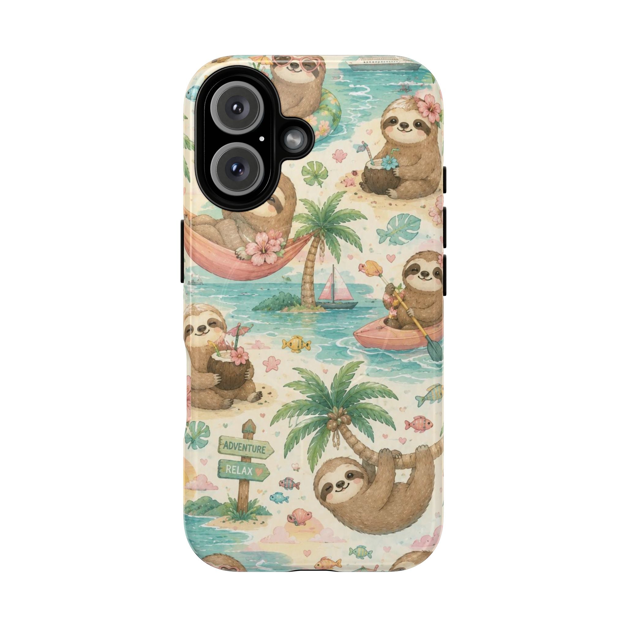 Hangin' In There, Babe- Tough Magnetic Phone Case