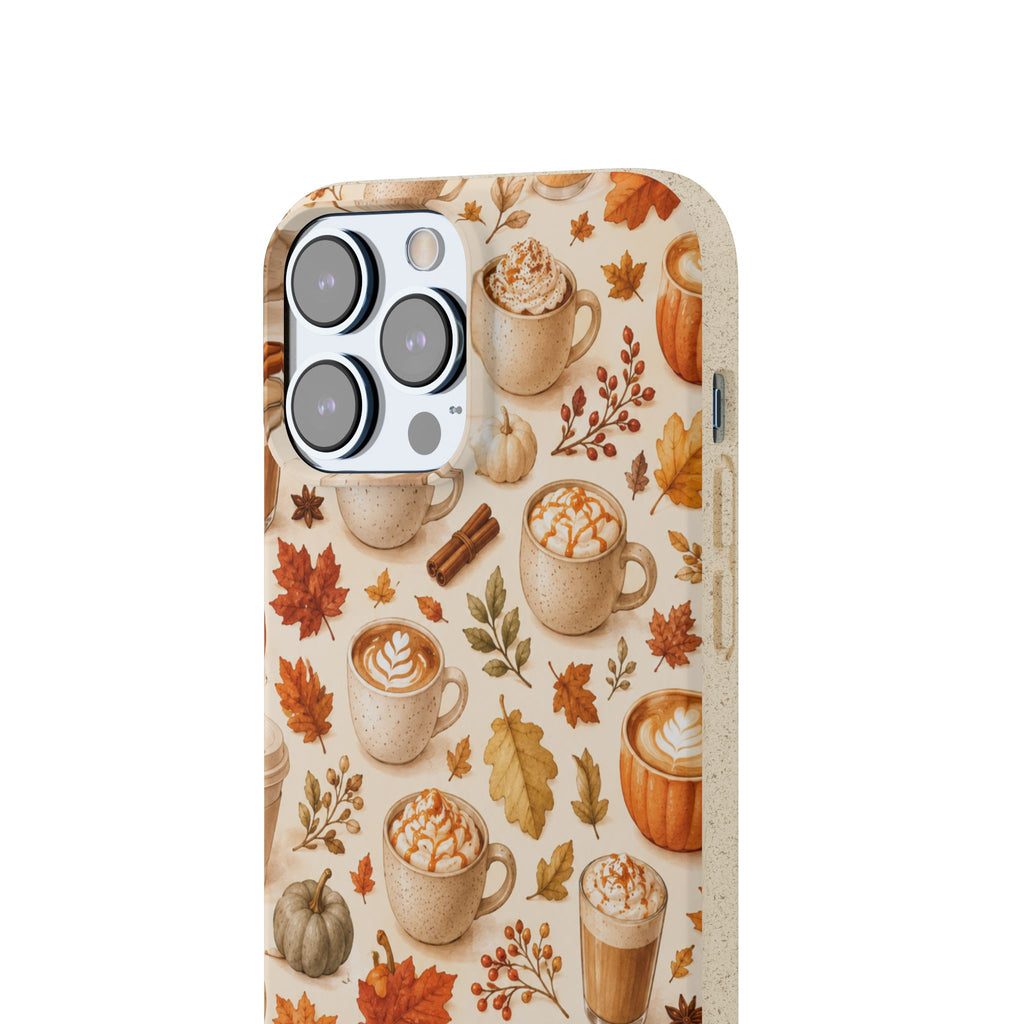 Fall in Love Latte- Eco-Friendly Biodegradable Phone Case