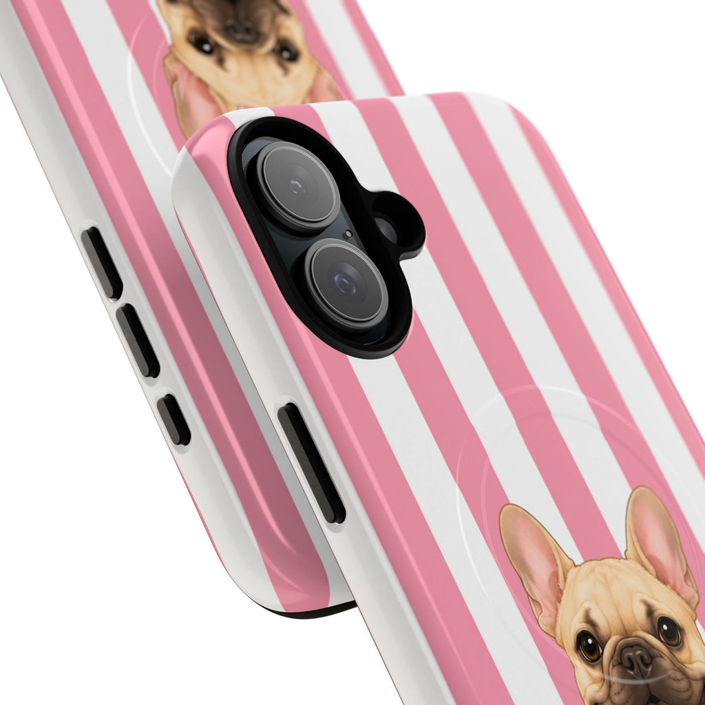 Ooh La La , Cabana Frenchie- Tough Magnetic Phone Case