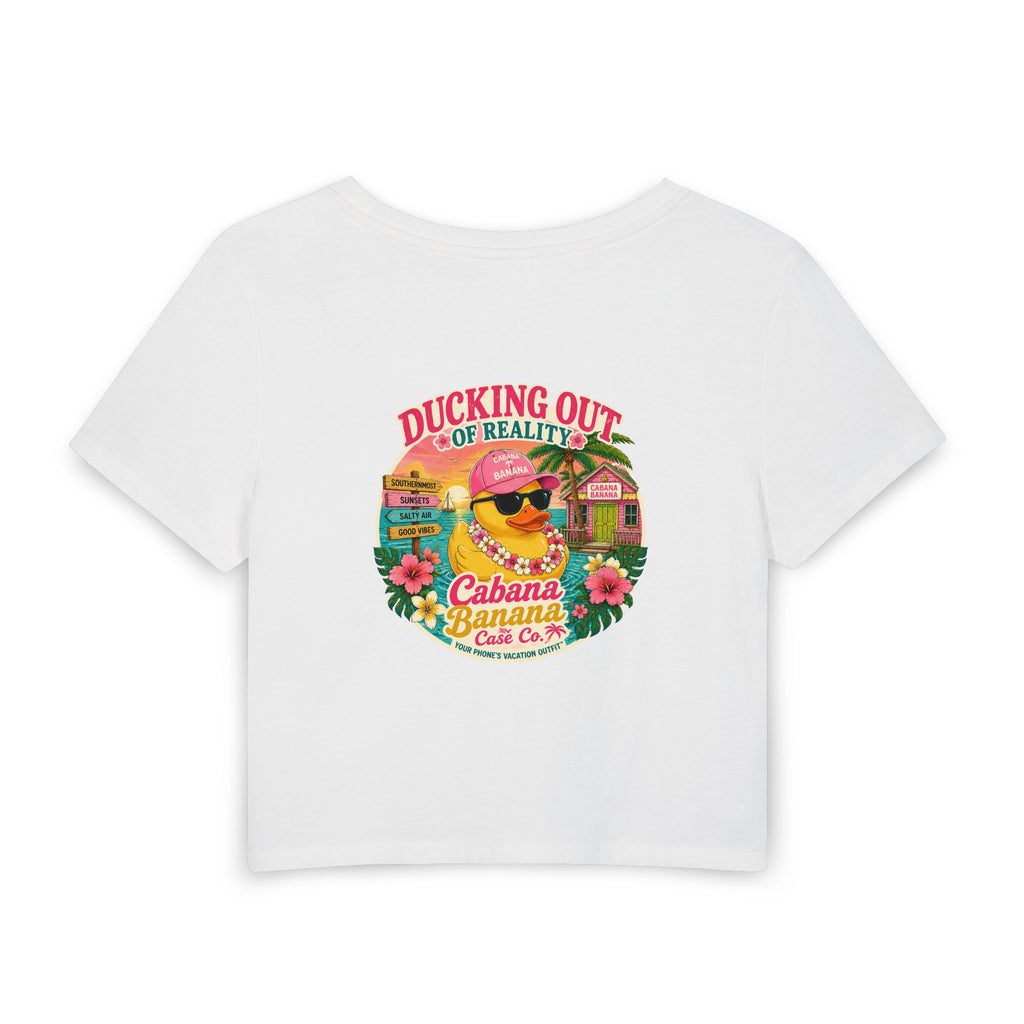 Ducking Out of Reality-Baby Tee