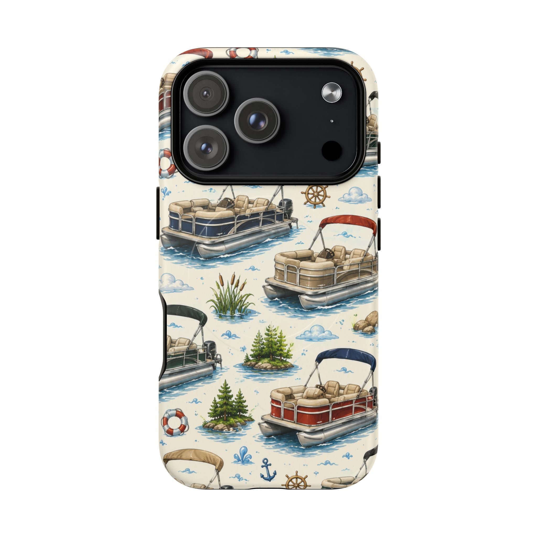 The Pontoon Cabana Club- Tough Magnetic Phone Case