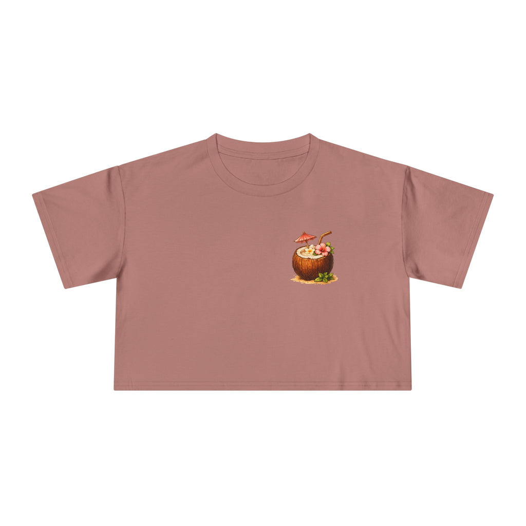 Cabana Cowgirl Crop Tee