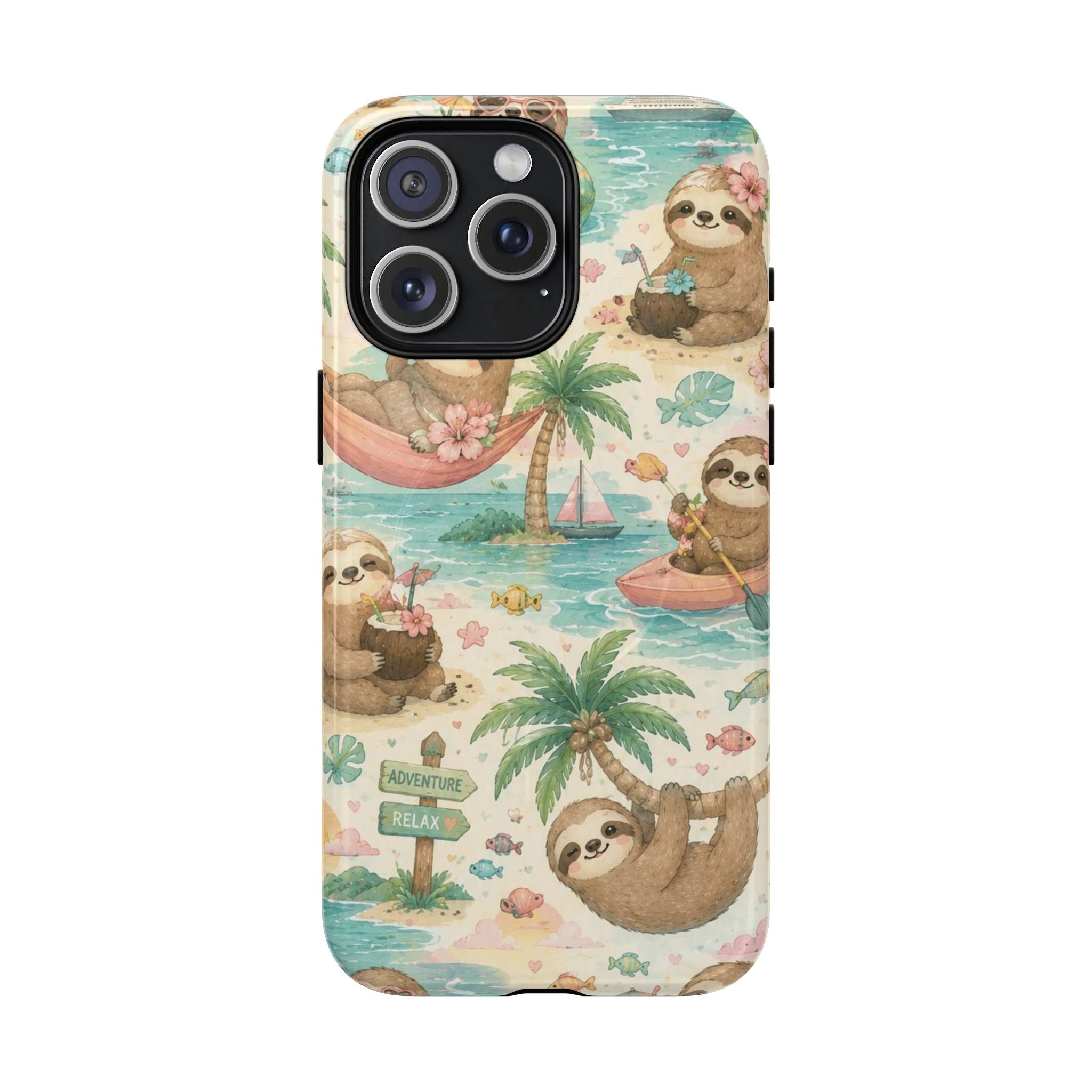 Hangin' In There, Babe- Tough Magnetic Phone Case