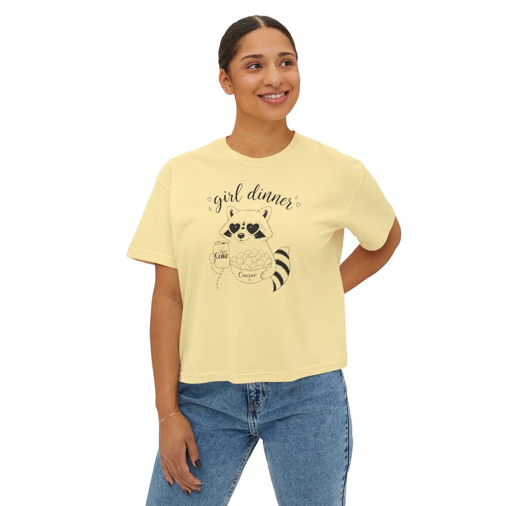 Girl Dinner -Boxy Tee