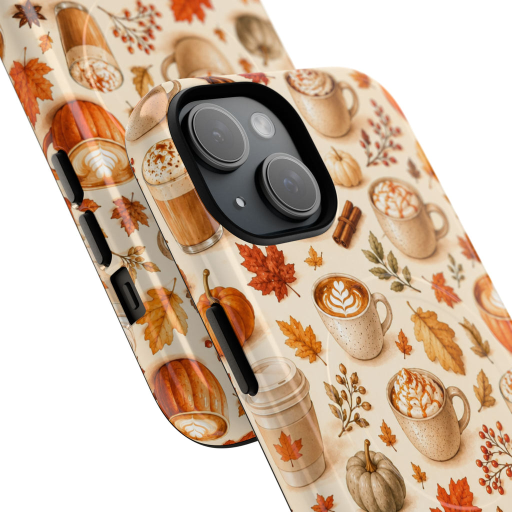 Fall in Love Latte-Tough Magnetic Phone Case