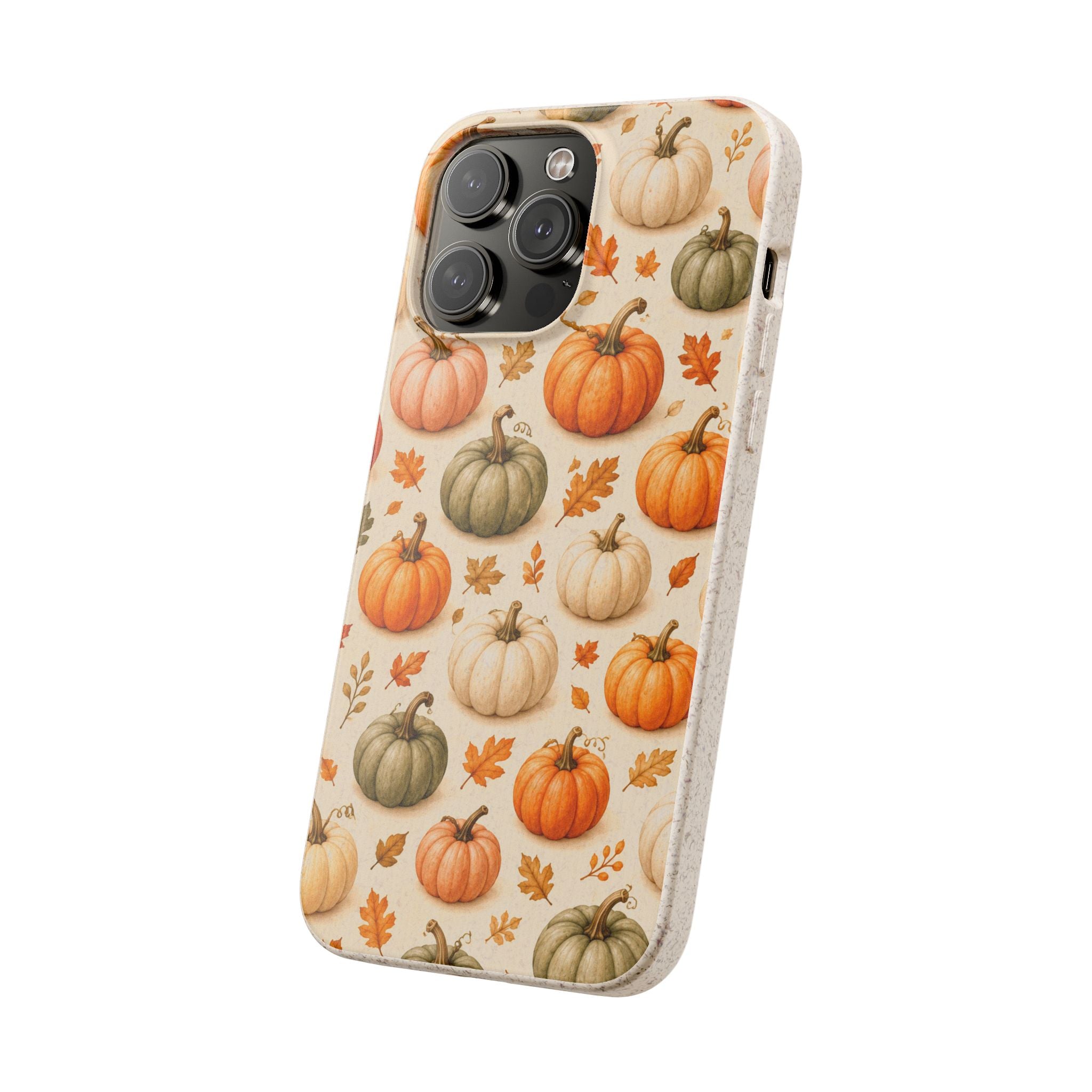 Cabana Pumpkin Patch -Eco-Friendly Biodegradable Phone Case