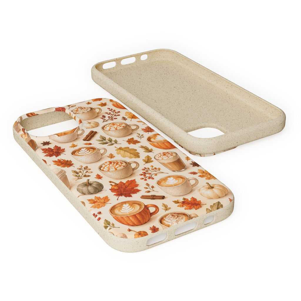 Fall in Love Latte- Eco-Friendly Biodegradable Phone Case