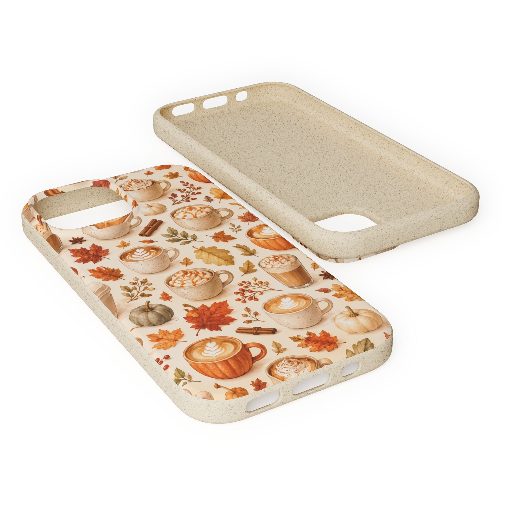 Fall in Love Latte- Eco-Friendly Biodegradable Phone Case