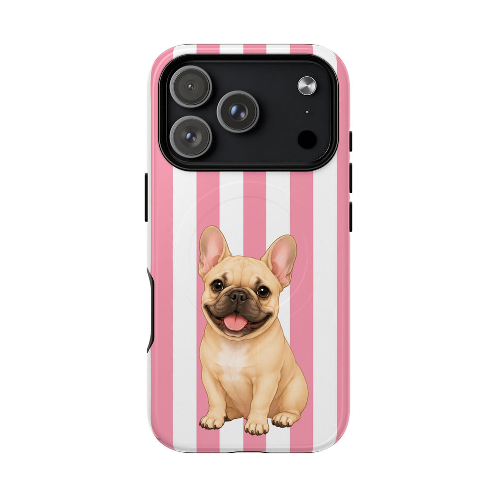 Ooh La La , Cabana Frenchie- Tough Magnetic Phone Case